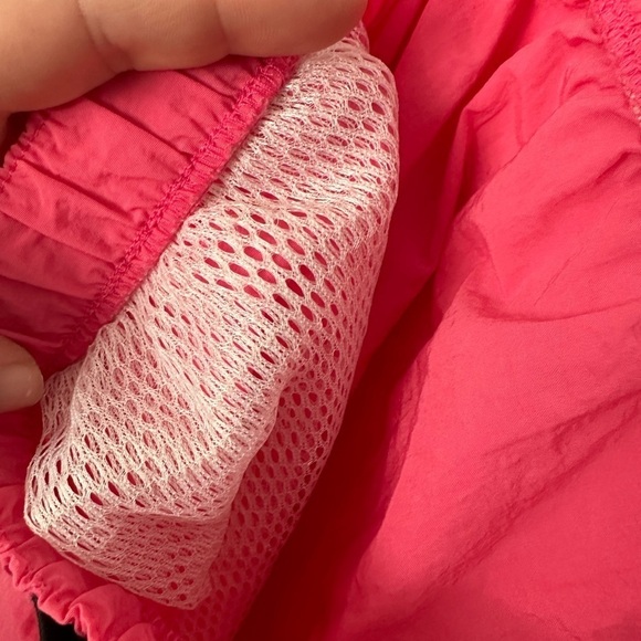 Vintage 90s Shorts Hot Pink Barbie Nylon Shorts Denver Haynes Retro Festival - Picture 12 of 13